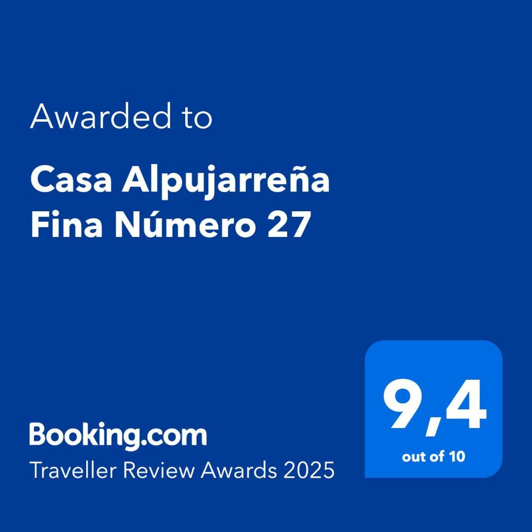Casa Alpujarrena Fina Numero 27 ブビオン エクステリア 写真
